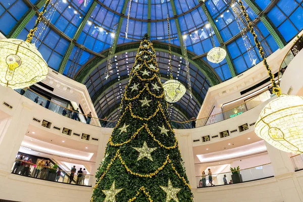 Dubai Verenigde Arabische Emiraten December 2019 Kerstboom Dubai Verenigde Arabische — Stockfoto