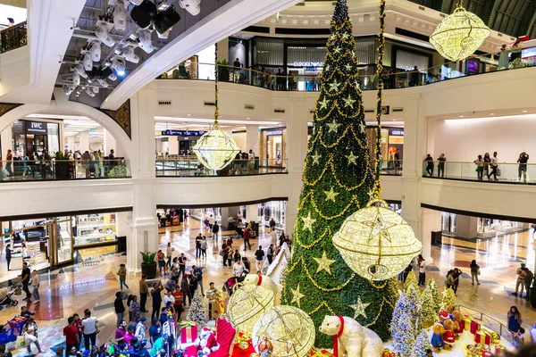 Dubai Verenigde Arabische Emiraten December 2019 Kerstboom Dubai Verenigde Arabische — Stockfoto