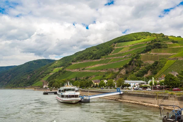 Allemagne Juin 2016 Vallée Romantique Rhin Est Une Région Viticole — Photo