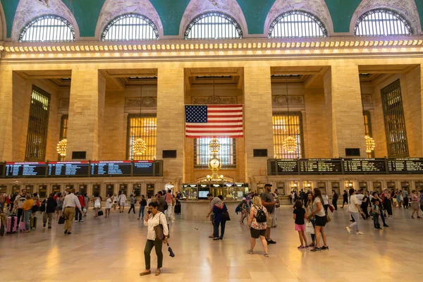 New York City Usa Maart 2020 Grote Hal Grand Central — Stockfoto