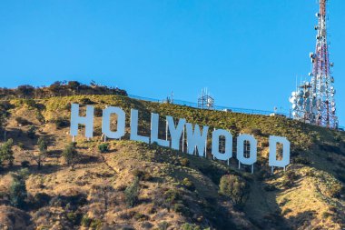 LOS ANGELES, HOLYWOOD, ABD - 29 Mart 2020: Los Angeles, Kaliforniya, ABD