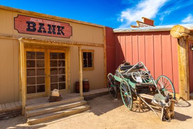 ARIZONA, ABD - 29 Mart 2020: Hualapai Çiftliği Grand Canyon West Rim, Arizona, ABD