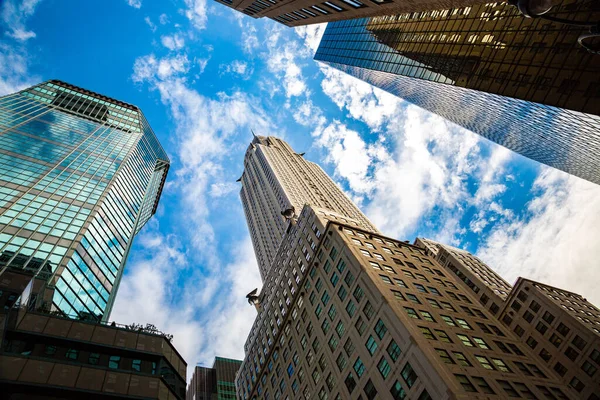 Nueva York City Marzo 2020 Fachada Del Edificio Chrysler Manhattan — Foto de Stock