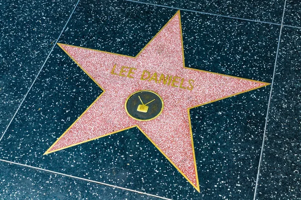 Los Angeles Hollywood Usa 2020年3月29日 Lee Daniels Star Hollywood Walk — ストック写真