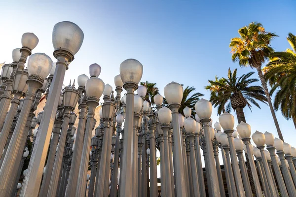 Los Angeles Usa March 2020 Public Art Urban Light Los — 图库照片