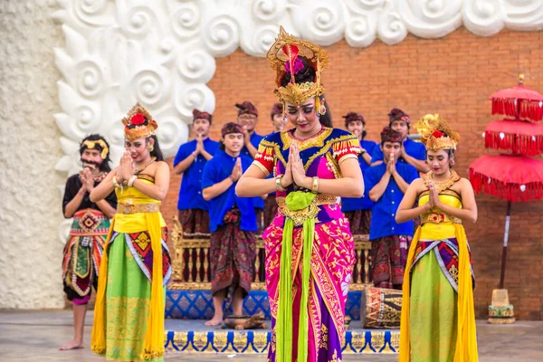 Bali Indonesia February 2020 Traditional Balinese Dance Performed Gwk Garuda — Stock Photo, Image