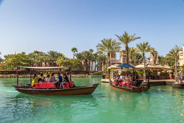 Dubai United Arab Emirates January 2020 Madinat Jumeirah Luxury Hotel — Stock Photo, Image