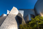 LOS ANGELES, USA - MARCH 29, 2020: Walt Disney Concert Hall in Los Angeles, California, USA