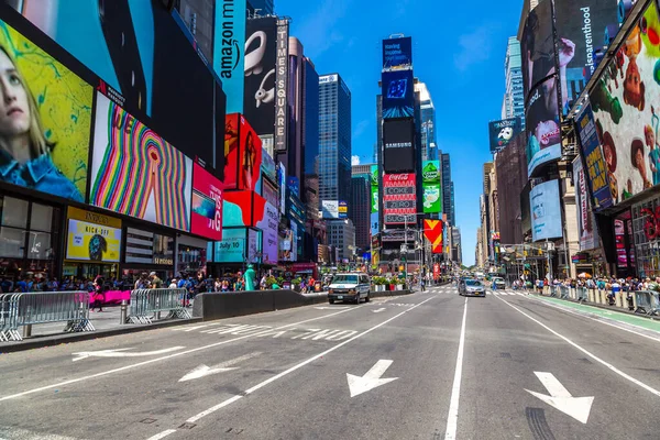 New York City Usa Március 2020 Times Square Egy Szimbólum — Stock Fotó