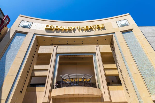 Los Angeles Hollywood Eua Março 2020 Dolby Theatre Hollywood Boulevard — Fotografia de Stock