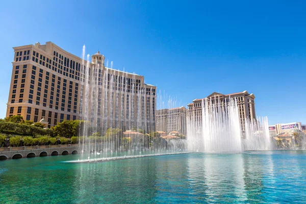 Las Vegas Usa Marzo 2020 Bellagio Hotel Casino Caesars Palace — Foto de Stock
