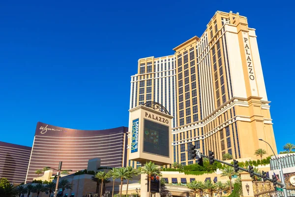 Las Vegas Usa März 2020 Das Palazzo Hotel Und Casino — Stockfoto