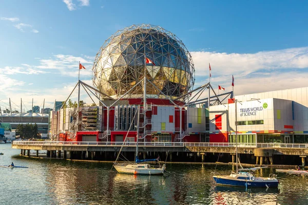 Vancouver Canada April 2020 Science World Telus World Science Solig — Stockfoto