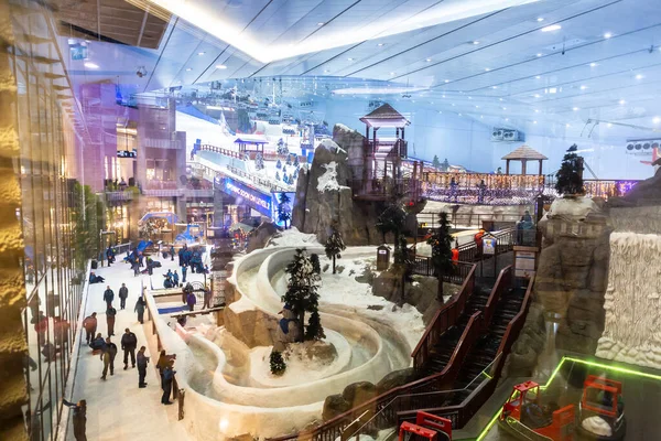 Dubai Verenigde Arabische Emiraten December 2019 Ski Dubai Mall Emirates — Stockfoto