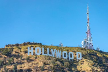 LOS ANGELES, HOLYWOOD, ABD - 29 Mart 2020 Los Angeles, Kaliforniya, ABD