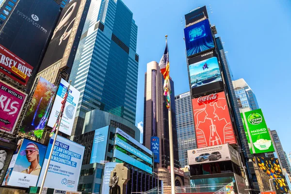 Nova Iorque Cidade Eua Março 2020 Times Square Símbolo Cidade — Fotografia de Stock