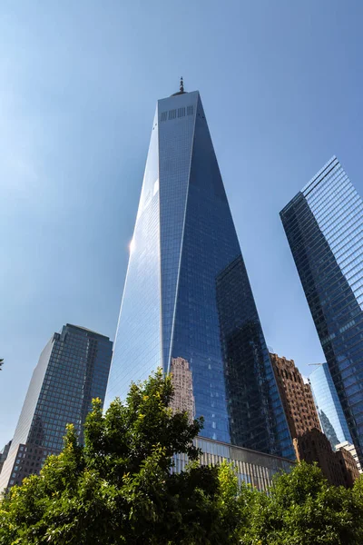 Nova Cidade Iorque Eua Março 2020 Uma Torre World Trade — Fotografia de Stock