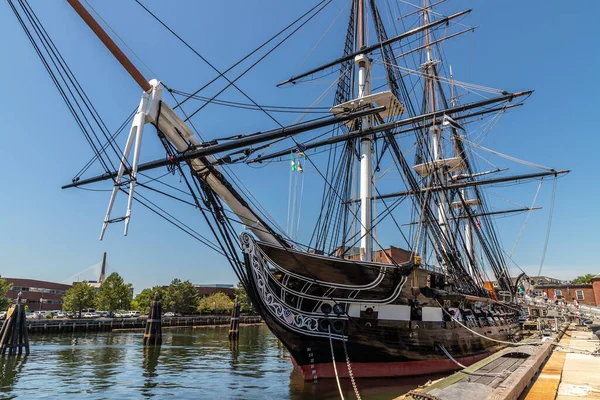 Boston Usa Marzo 2020 Uss Constitution Battleship Boston Massachusetts Usa — Foto Stock