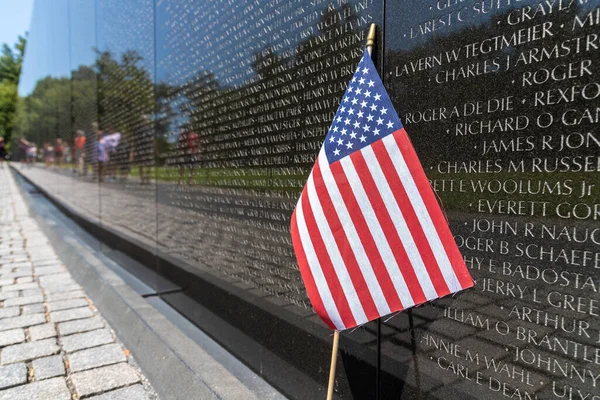 Washington Usa Maart 2020 Vietnam Veterans Memorial Washington Een Zonnige — Stockfoto