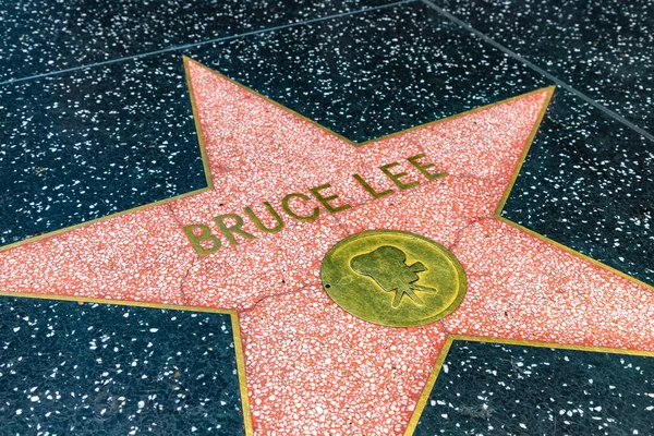 Los Angeles Hollywood Usa Marzo 2020 Bruce Lee Protagonista Sulla — Foto Stock