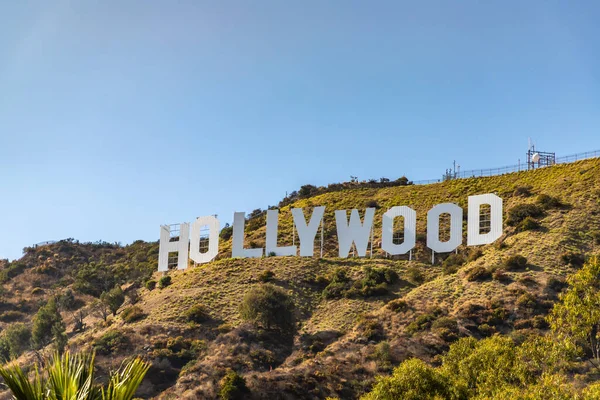 Los Angeles Hollywood Usa Marzec 2020 Napis Hollywood Los Angeles — Zdjęcie stockowe