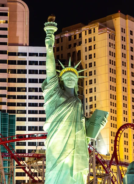 Las Vegas Usa 2020年3月29日 ニューヨークホテル カジノ ラスベガス アメリカ — ストック写真