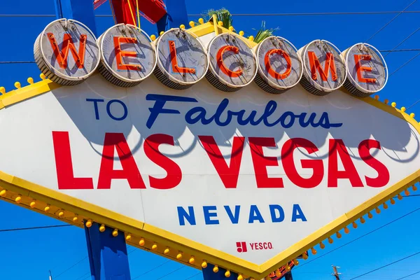 Las Vegas Usa March 2020 Καλωσορίσατε Στο Fabulous Las Vegas — Φωτογραφία Αρχείου