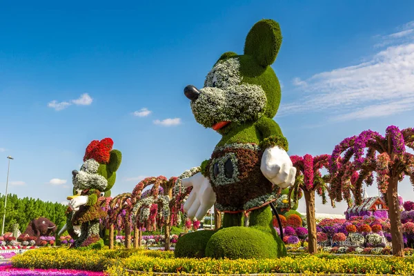 Dubai United Arab Emirates March 2020 Dubai Miracle Garden Sunny — Stock Photo, Image