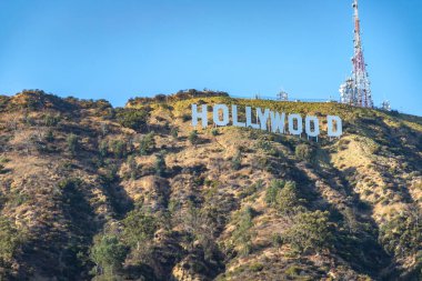 LOS ANGELES, HOLYWOOD, ABD - 29 Mart 2020 Los Angeles, Kaliforniya, ABD