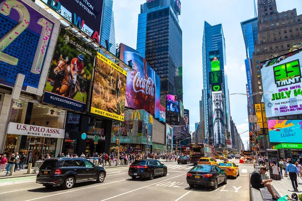 New York City Usa Mars 2020 Times Square Symbol För — Stockfoto