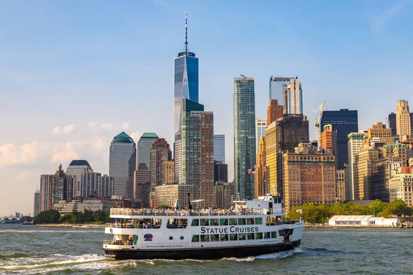 New York City Usa März 2020 Panoramablick Auf Manhattan Stadtlandschaft — Stockfoto