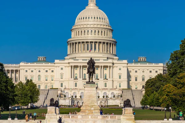 Washington Usa Maart 2020 Het Capitool Van Verenigde Staten Een — Stockfoto