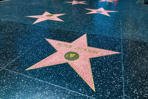 Los Angeles Hollywood Usa March 2020 Peter Jackson Hvězda Hollywood — Stock fotografie