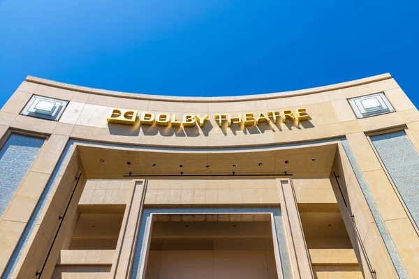 Los Ángeles Hollywood Marzo 2020 Dolby Theatre Hollywood Boulevard Los — Foto de Stock
