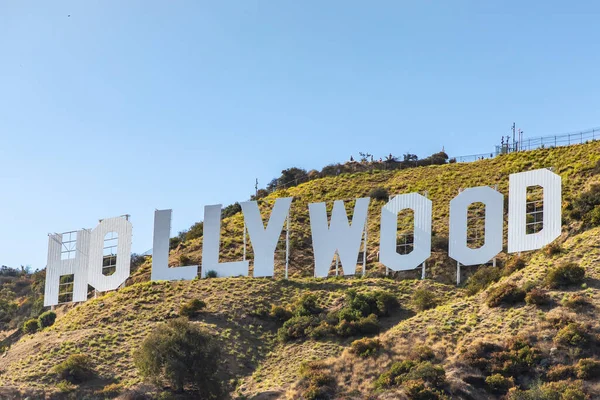 Los Angeles Hollywood Usa Marzec 2020 Napis Hollywood Los Angeles — Zdjęcie stockowe