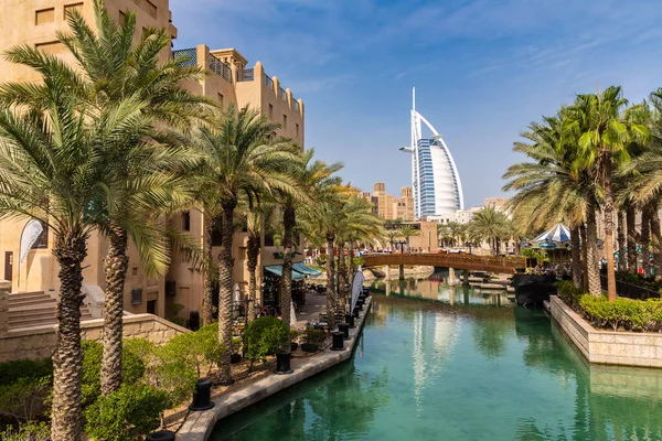 Dubai United Arab Emirates January 2020 View Burj Arab Hotel — Stock Photo, Image