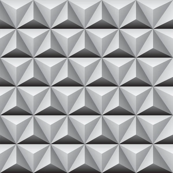 Nahtlose Pyramidenförmige Muster Hintergrund — Stockvektor