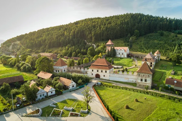 Замок-Лазар, важливі ренесансні споруди Трансильвани — стокове фото