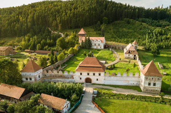 Лазарский замок, важные здания эпохи Возрождения Трансильвании — стоковое фото