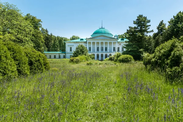 Letni Widok Pałacu Galaganiv Parku Narodowym Sokyryntsi Miejscowości Sokyryntsi Obwód — Zdjęcie stockowe
