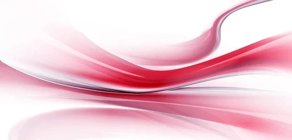 Luminoso Vettore Rosso Bianco Moderno Sfondo Futuristico Con Onde Astratte — Vettoriale Stock