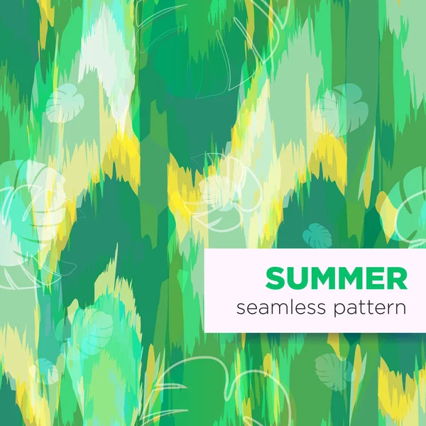 Sommer helles nahtloses Muster — Stockvektor