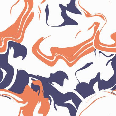 Sıçraması ile renkli vektör Dikişsiz soyut desen