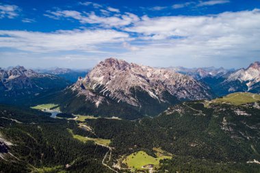 National Nature Park Tre Cime In the Dolomites Alps. Beautiful nature of Italy. clipart