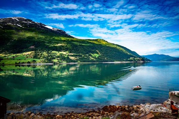 Bela Natureza Noruega Paisagem Natural — Fotografia de Stock