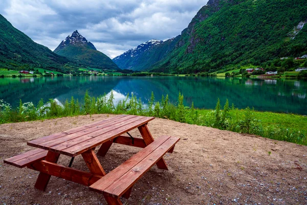 Schöne Natur Norwegen Natürliche Landschaft — Stockfoto