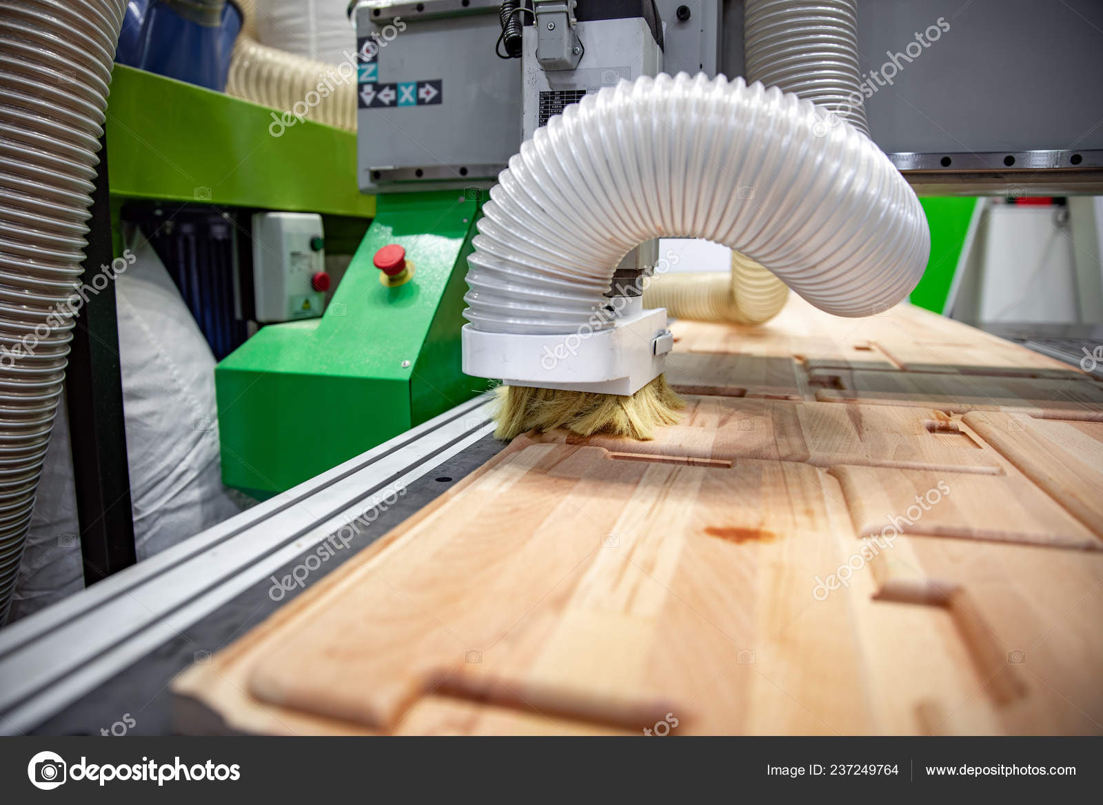 Cnc Holzbearbeitung Holzverarbeitung Maschine Moderne Technologie