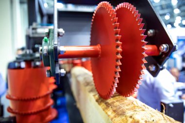 Ahşap ahşap işleme sanayi makine, modern teknolojisi.