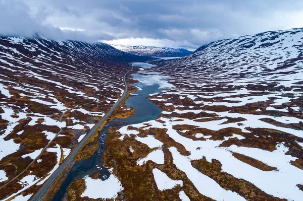 Güzel doğa Norveç. — Stok fotoğraf
