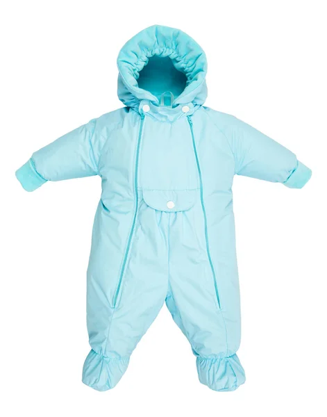 Childrens snowsuit fall — Stock Photo, Image